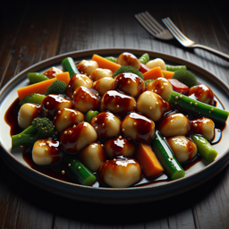 Gnocchi mit Teriyaki-Gemüse