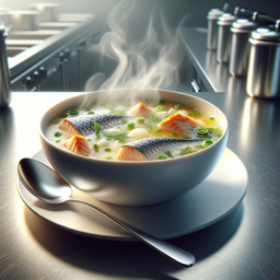 Norwegische Fischsuppe