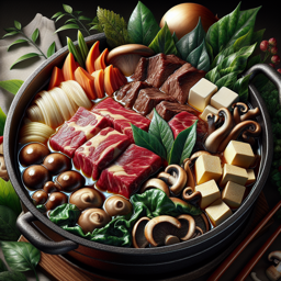 Japanisches Sukiyaki