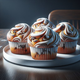 Marmorkuchen-Muffins