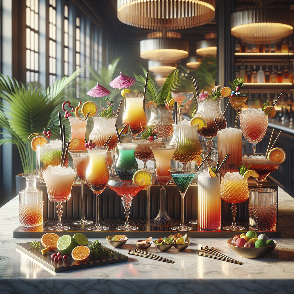 Die Kunst der klassischen Cocktails