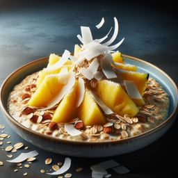 Ananas-Kokosnuss-Overnight-Oats