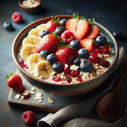 Bircher Müsli mit frischem Obst