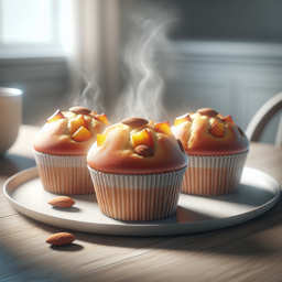 Pfirsich-Mandel-Muffins