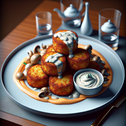 Pilz-Croquettes mit Aioli