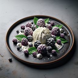 Brombeer-Ricotta-Salat