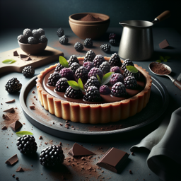 Brombeer-Schokoladen-Torte