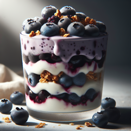 Blaubeer-Joghurt-Parfait