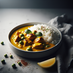 Hähnchen-Curry mit Reis