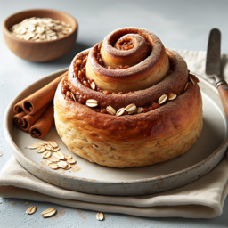 Glutenfreie Zimtschnecken mit Hafermehl