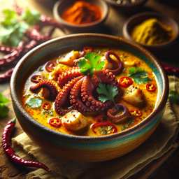 Oktopus-Curry