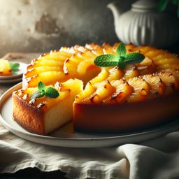 Ananas-Kuchen (Feng Li Su)