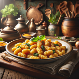 Kürbisgnocchi