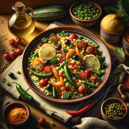 Mediterraner Couscous-Salat