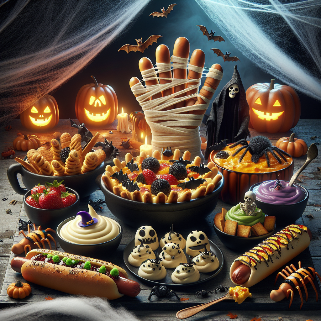 Schaurige Snacks: Salzige Kreationen für Halloween