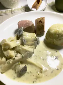 Gretasomis Schweinefilet mit Kräuterseitlingen