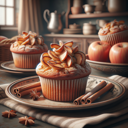 Apfel-Zimt-Muffins