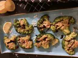 Gretasomis Smashed Broccoli