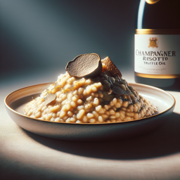 Champagner-Risotto mit Trüffelöl