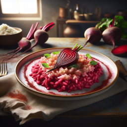 Rote-Bete-Risotto